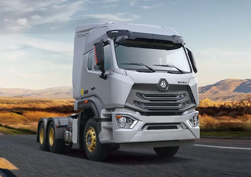 SINOTRUK LNG truck distributed by AZ Group